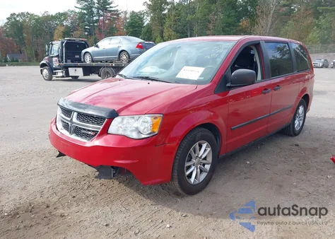 2016 Dodge Grand Caravan American Value Pkg from USA, damaged, VIN 2C4RDGBG3GR243820